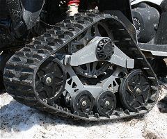 XT Model LiteFoot ATV Track on Snow- Photo