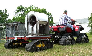 LiteFoot ATV Trail-R-Mate on trailer  - Photo