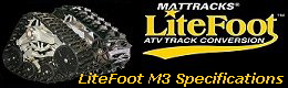 LiteFoot M3 Specifications