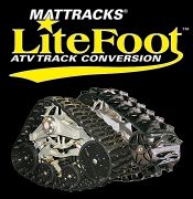 LiteFoot ATV Track systems with logo - Photo