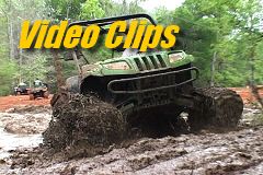 Linked photo showing Prowler side by side UTV in mud - Link video clips